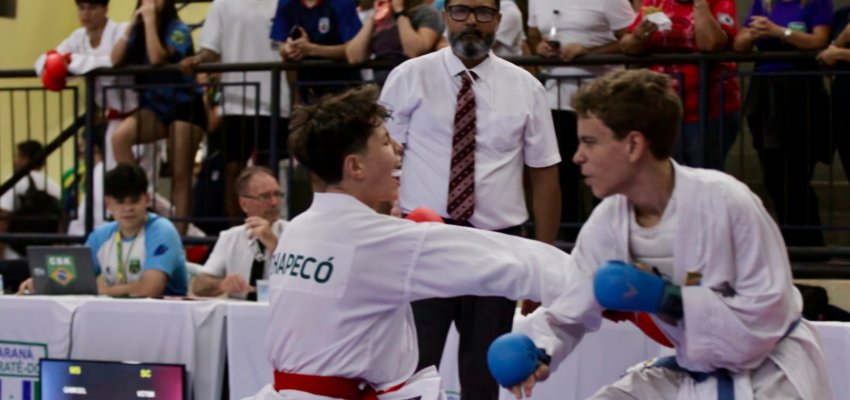 Karateca chapecoense obt&eacute;m classifica&ccedil;&atilde;o para o Campeonato Brasileiro