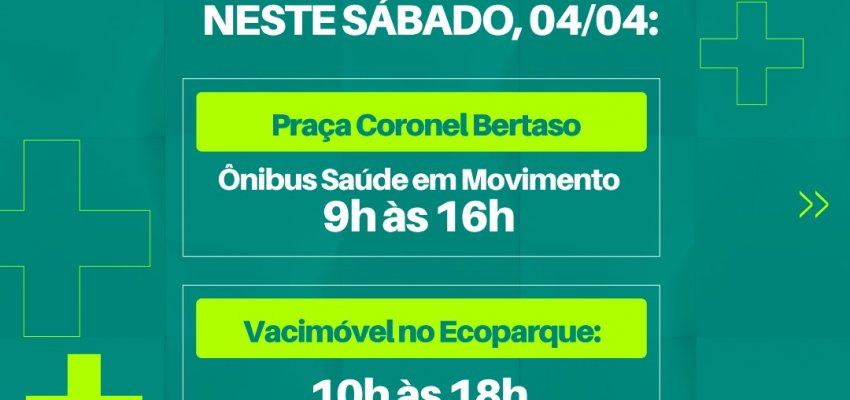 Vacina&ccedil;&atilde;o contra gripe vai a parques e pra&ccedil;a s&aacute;bado
