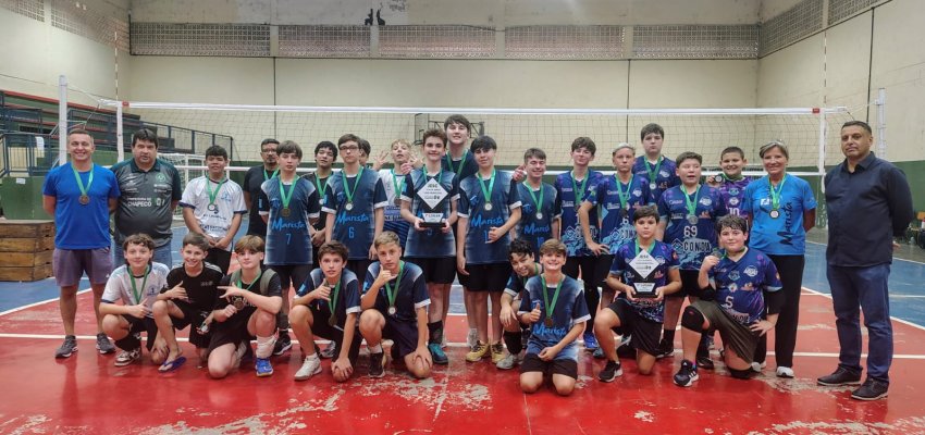 Col&eacute;gio Marista conquista t&iacute;tulo do voleibol masculino nos JESC (12 a 14 anos)