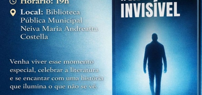 Biblioteca P&uacute;blica Municipal recebe lan&ccedil;amento de livro