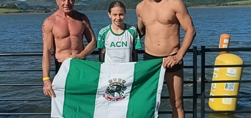 Prefeitura de Chapec&oacute;/ACN conquista dois p&oacute;dios no Circuito de &Aacute;guas Abertas