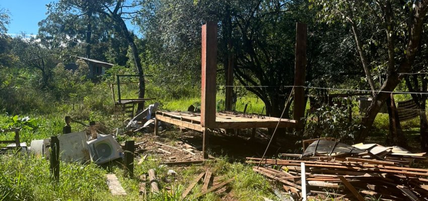 Prefeitura de Chapec&oacute; impede invas&atilde;o de &aacute;rea p&uacute;blica de preserva&ccedil;&atilde;o ambiental