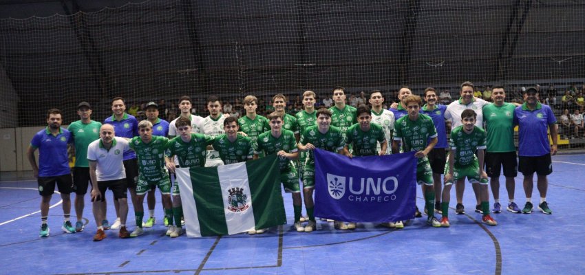 Em grande jogo, Chape Futsal empata com Jaragu&aacute; pelo Catarinense Sub-20