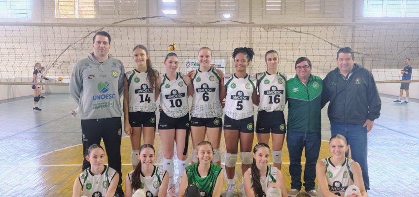 Chapec&oacute; recebe rodada do Estadual Sub-15 e Liga Oeste Sub-19 de v&ocirc;lei feminino