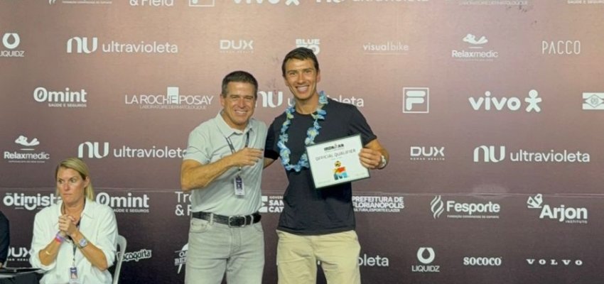 Atletas chapecoenses participam da prova do Ironman Brasil