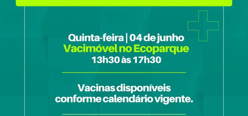Feriado ter&aacute; vacina&ccedil;&atilde;o em unidades e no Ecoparque