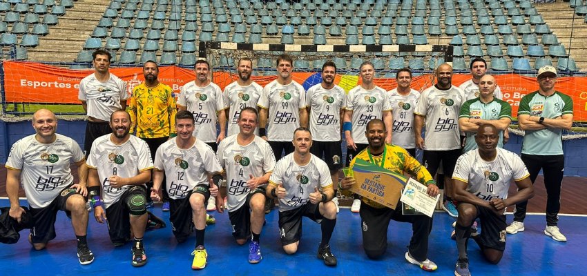 Atletas da Handchape conquistam destaque nacional e garantem vagas na Sele&ccedil;&atilde;o Brasileira Master