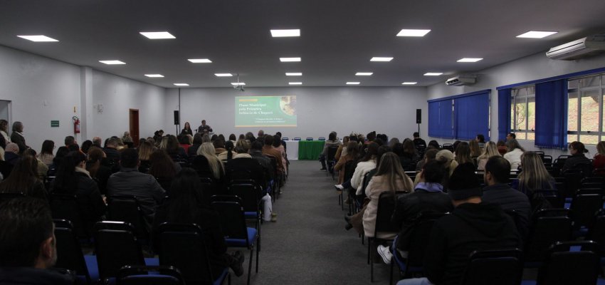 Plano Municipal da Primeira Inf&acirc;ncia conta com metas para os pr&oacute;ximos dez anos